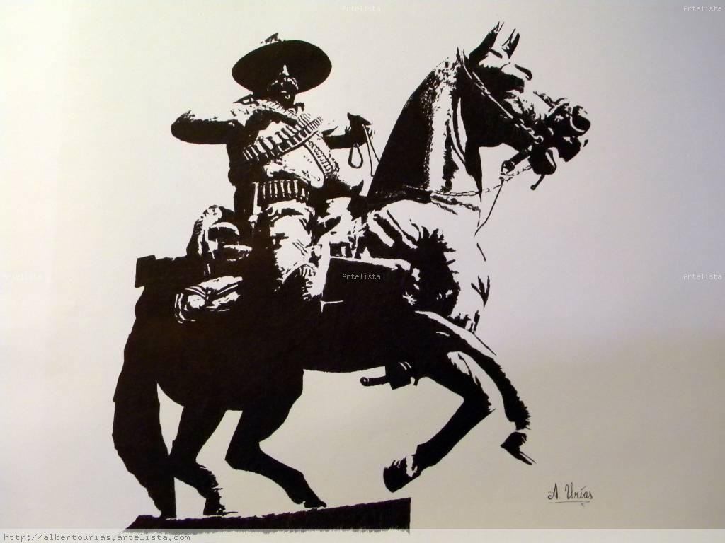 1024x768 Pancho Villa Graphics Home Gt Artworks Gt Drawing Ink Gt Alberto