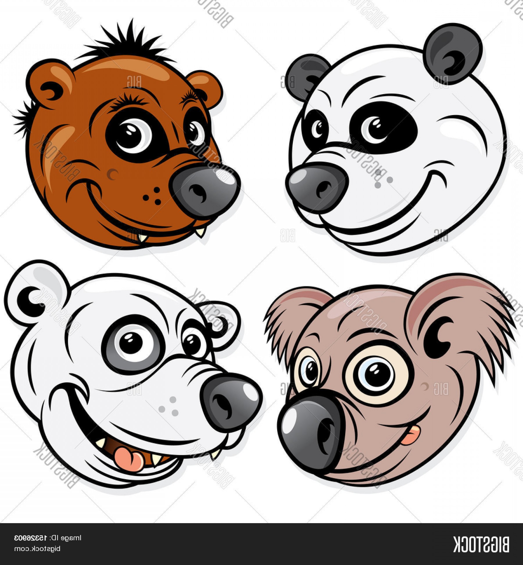 Angry Panda Bear Vector Catamart 1800x1944 Angry Panda Bear Vector Catamart