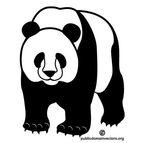 Panda Bear Vector Graphics 500x500 Panda Bear Vector Graphics