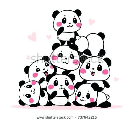 450x406 Cute Panda Cartoon Pictures