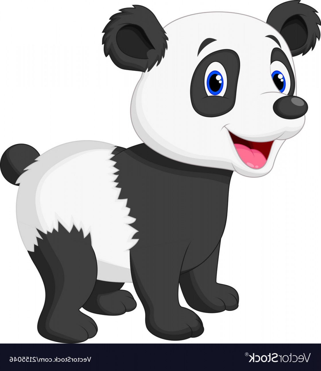 Panda Cartoon Vector at Vectorified.com | Collection of Panda Cartoon ...