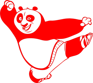 300x266 Panda Logo Vector