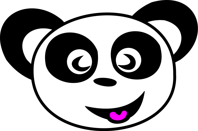 800x530 Happy Panda Face