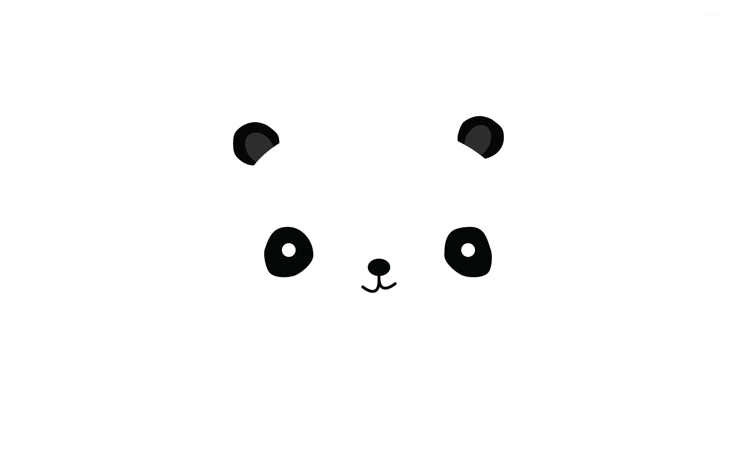 2560x1600 Panda Face Wallpaper
