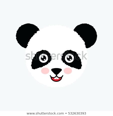 450x462 Panda Face Cartoon