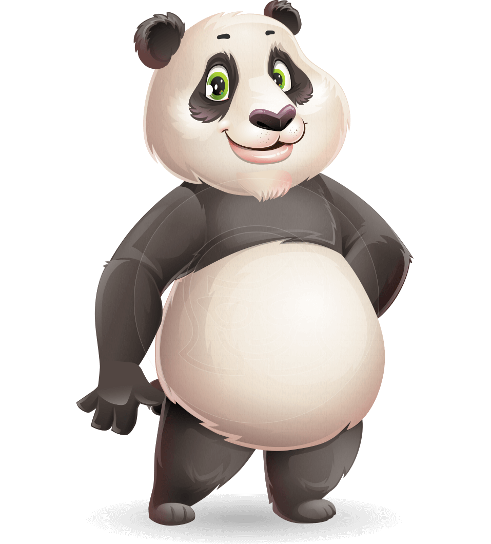 Cute Panda Vector Cartoon Character Vector Cartoon Character 957x1060 Cute Panda Vector Cartoon Character Vector Cartoon Character