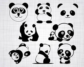 Panda Vector Etsy 340x270 Panda Vector Etsy
