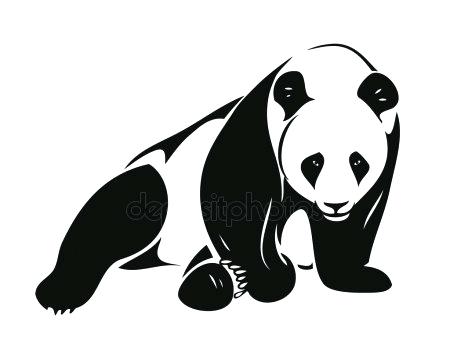 Giant Panda Cartoon 450x359 Giant Panda Cartoon
