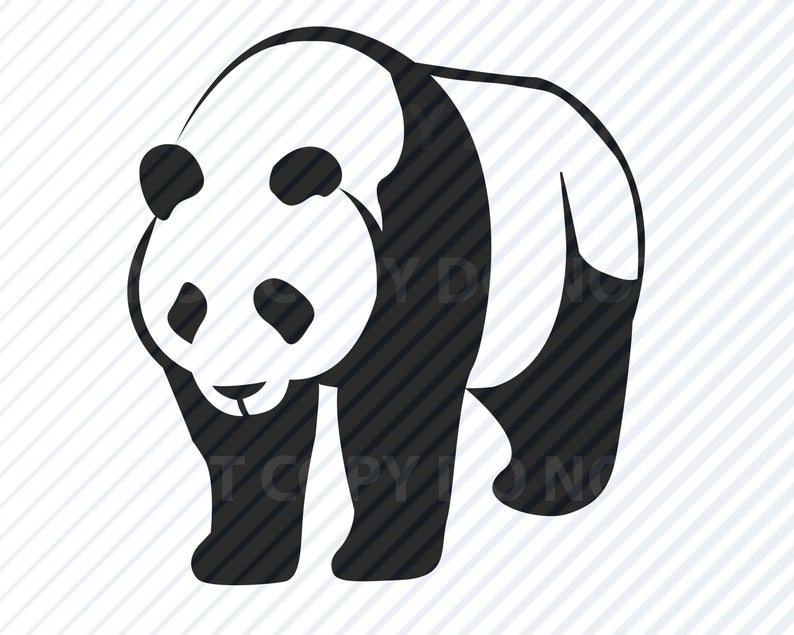 794x635 Panda Bear Vector Images