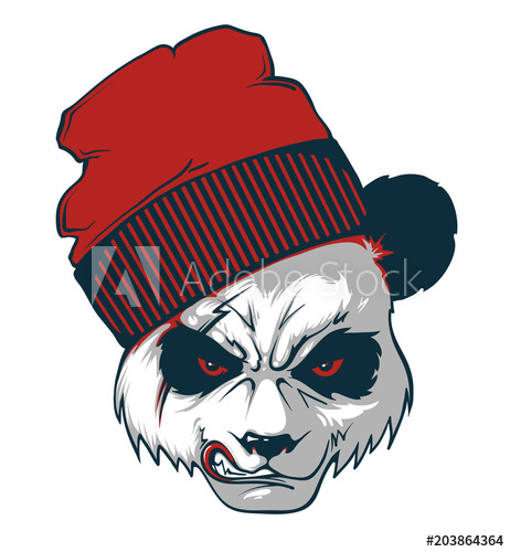 462x500 Angry Panda