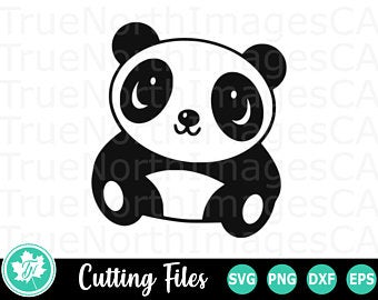 340x270 Panda Vector Etsy