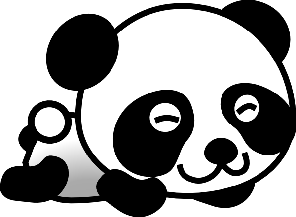 600x441 Free Collection Of Panda Clipart Vector Download Transparent Clip