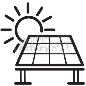 300x300 Solar Panel Vector Icon Clipart Royalty Free Gif, Png