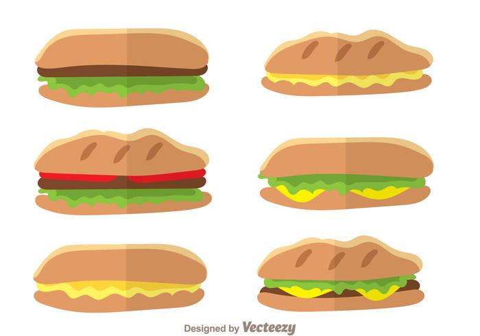 Panini Sandwich Vectors 700x490 Panini Sandwich Vectors