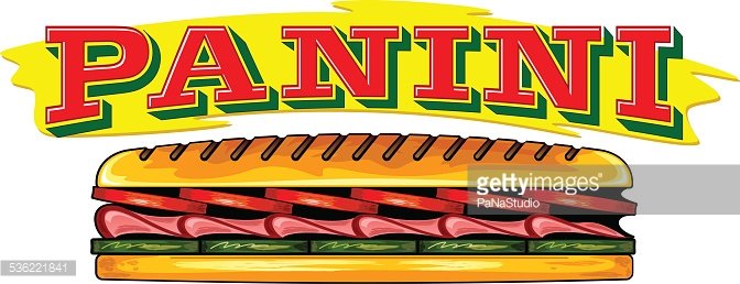 Panini Vector Premium Clipart 672x258 Panini Vector Premium Clipart