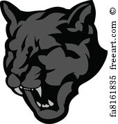 170x178 Free Art Print Of Panther Mascot Head Vector Graphic Graphic
