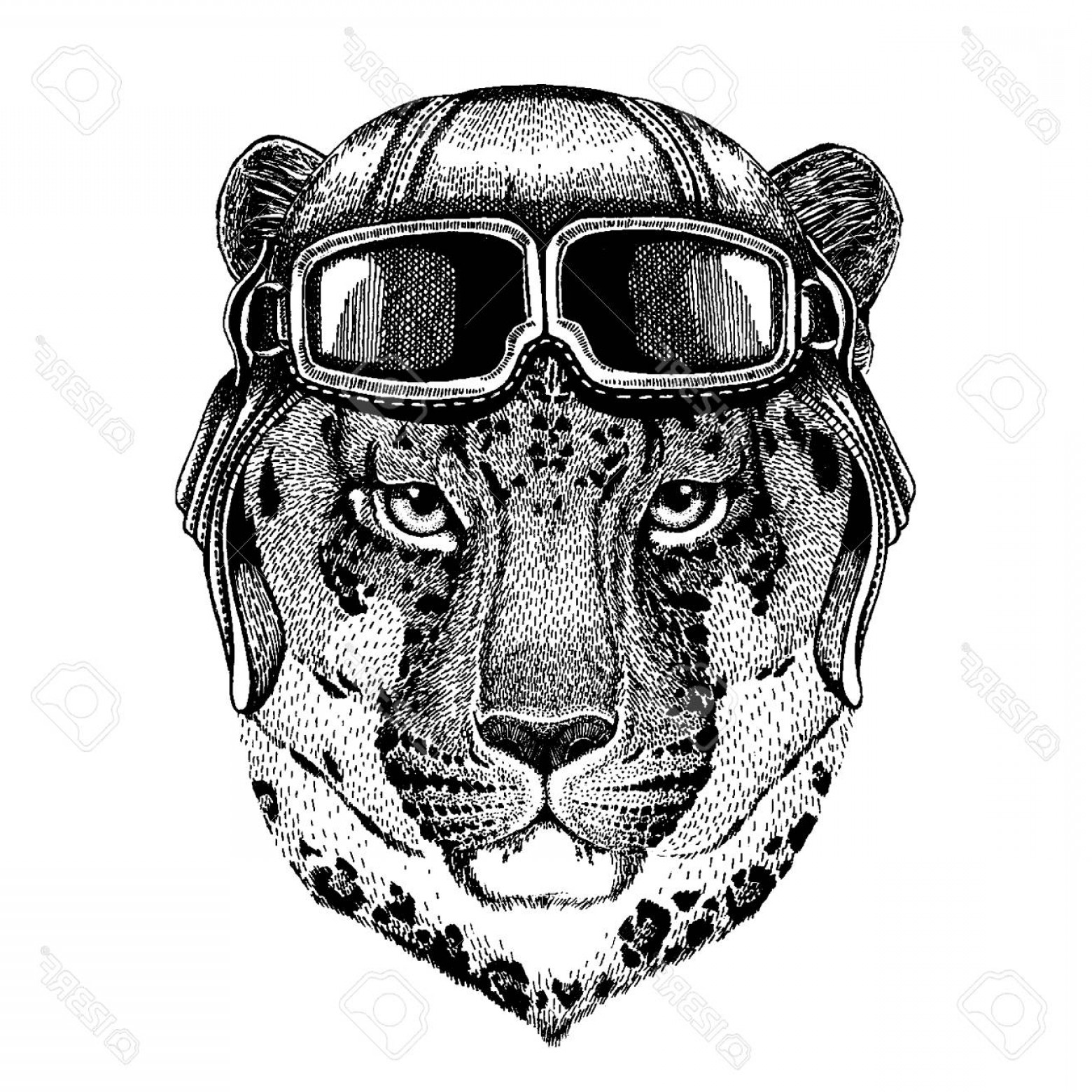 1560x1560 Panther Helmet Vector Hoodamathrun