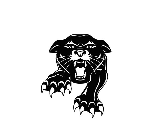 610x549 Panther Mascot Panther Mascot Vector, Panther Face