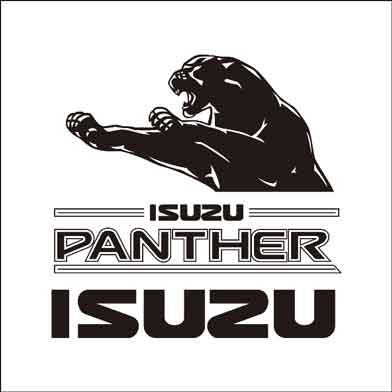 Vector Logo Isuzu Panther 392x392 Vector Logo Isuzu Panther
