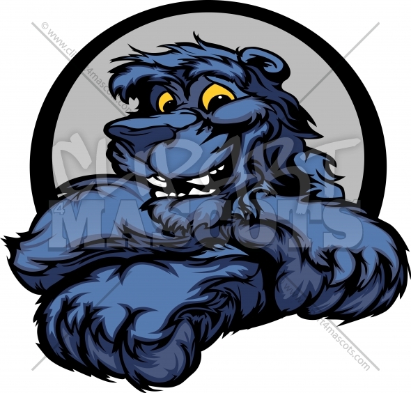 Cute Panther Mascot Graphic Vector Cartoon 590x564 Cute Panther Mascot Graphic Vector Cartoon