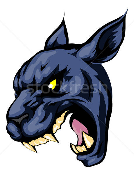 Panther Mascot Character Vector Illustration Christos Georghiou 459x600 Panther Mascot Character Vector Illustration Christos Georghiou