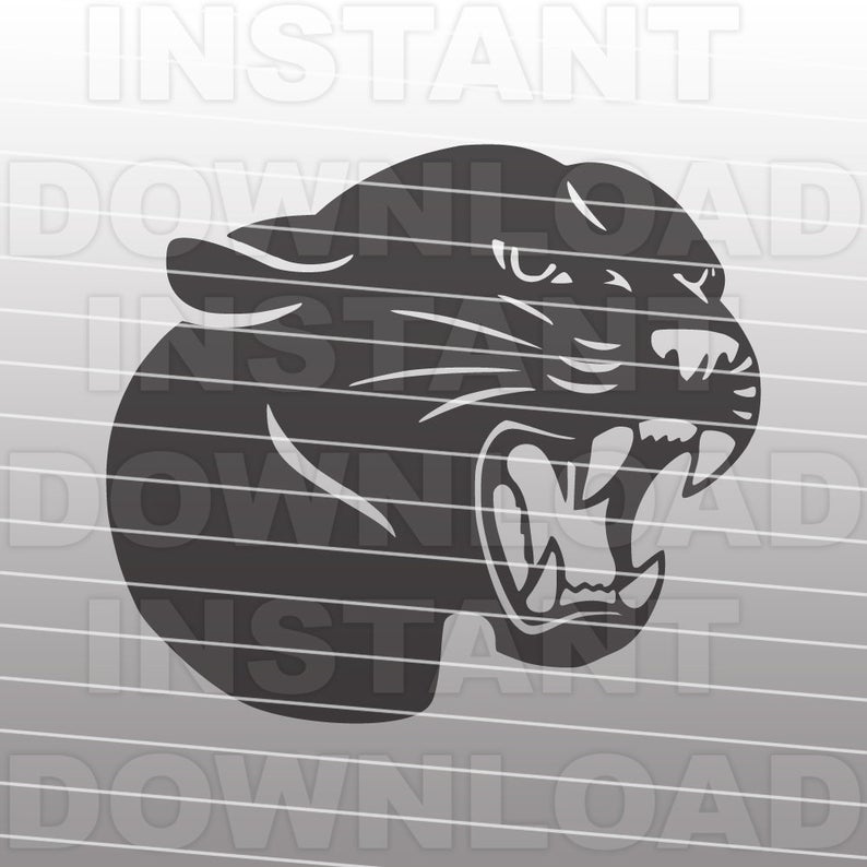 Panthers Mascot Vector Clip Art For Commercial Etsy 794x794 Panthers Mascot Vector Clip Art For Commercial Etsy