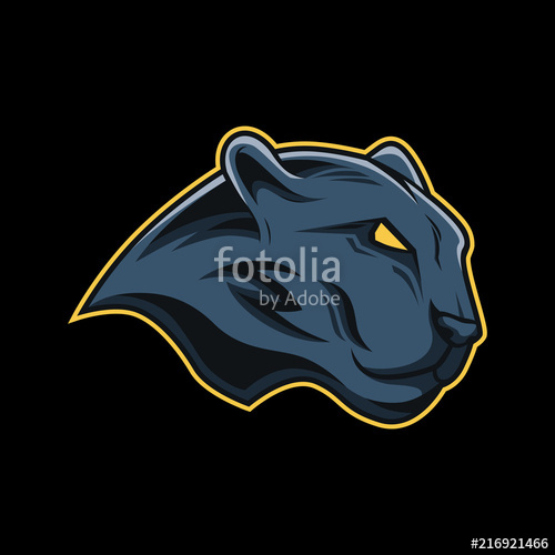 Black Panther Mascot Logo Stock Image And Royalty Free Vector 500x500 Black Panther Mascot Logo Stock Image And Royalty Free Vector