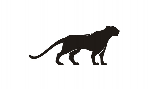 Panther Silhouette Vector at Vectorified.com | Collection of Panther ...