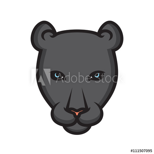 500x500 Panther Vector Icon
