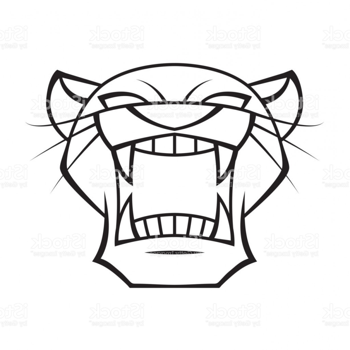 1228x1228 Graphic Head Panther Vector Gm Createmepink