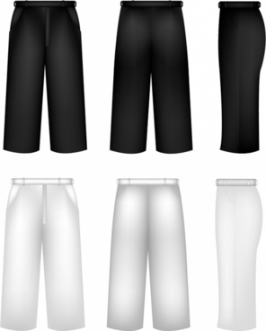 296x368 Vector Pants Free Vector Download