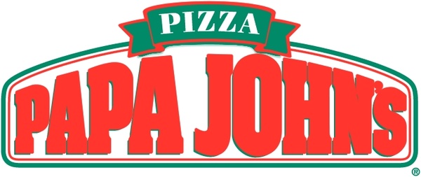 600x253 Papa Johns Pizza Free Vector In Encapsulated Postscript