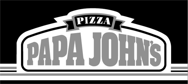 600x267 Papa Johns Pizza Free Vector In Encapsulated Postscript