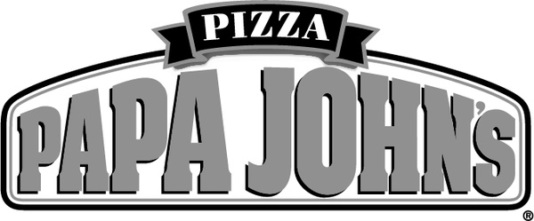 600x249 Papa Johns Pizza Free Vector In Encapsulated Postscript