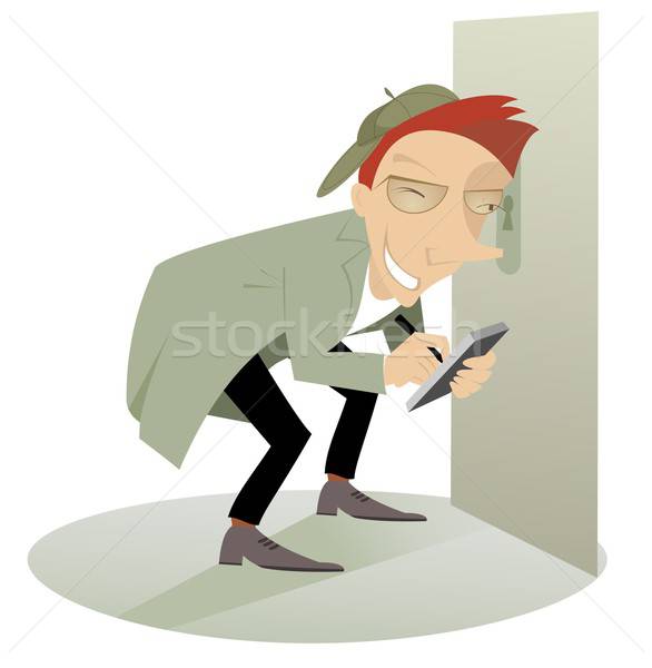 586x600 Paparazzi Vector Illustration Aleksandr Gerasimov