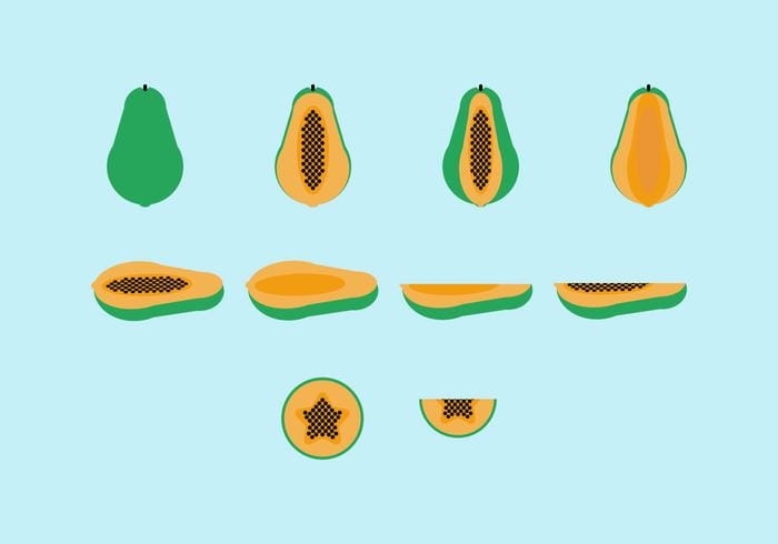 700x490 Papaya Vector Free Graphics Uihere