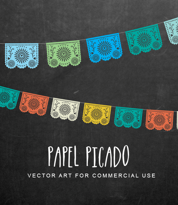 Papel Picado Clip Art Free