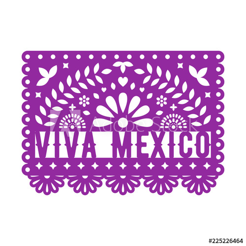 500x500 Papel Picado, Mexican Paper Decorations For Party Paper Garland