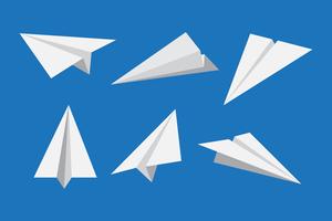 300x200 Paper Airplane Free Vector Art