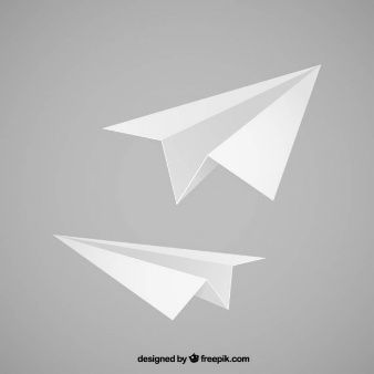 338x338 Paper Airplane Graphic Paper Airplane Vectors And Photos