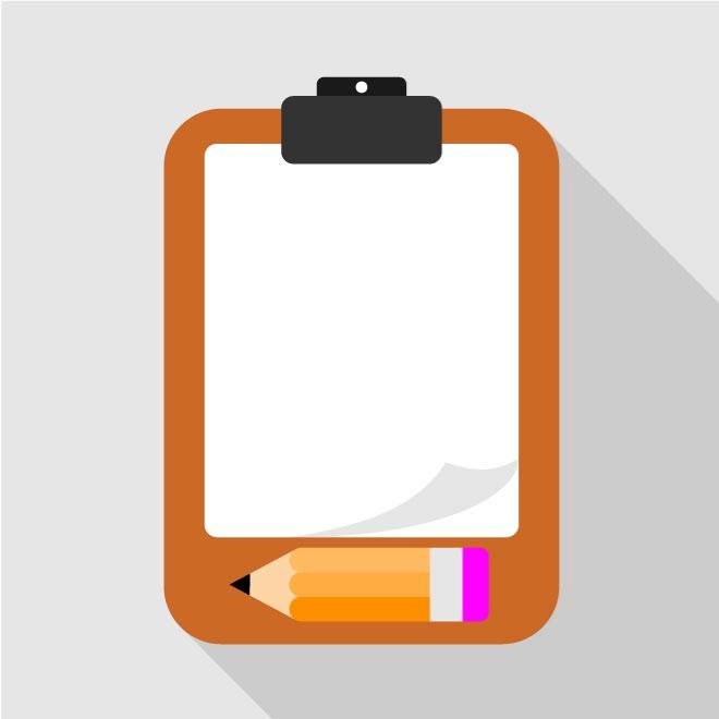 660x660 Paper And Pen Vector