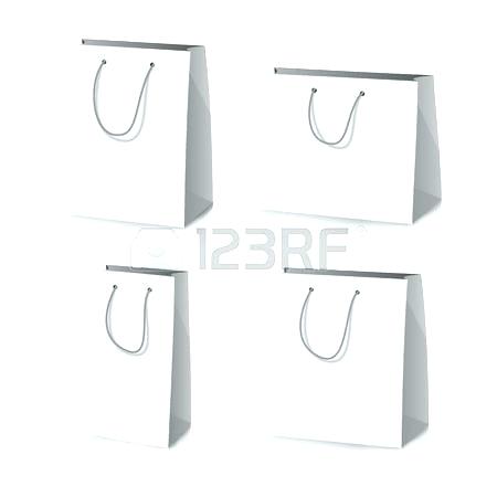 Making Paper Bags Template Gift Bag Blank Vector Realistic 450x450 Making Paper Bags Template Gift Bag Blank Vector Realistic