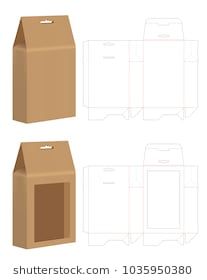 Paper Bag Die Cut Mock Up Template Vector Making Miniature 207x280 Paper Bag Die Cut Mock Up Template Vector Making Miniature