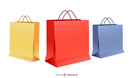 442x260 Paper Bags Vector Graphics To Download