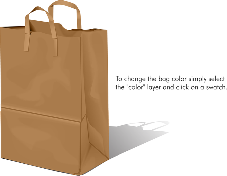 735x570 Free Paper Bag Vector