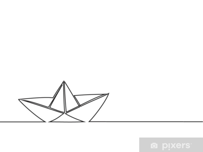 Paper Boat Vector