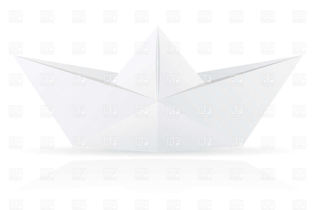 1200x800 Origami Paper Boat Vector Image Of Objects Konturvid