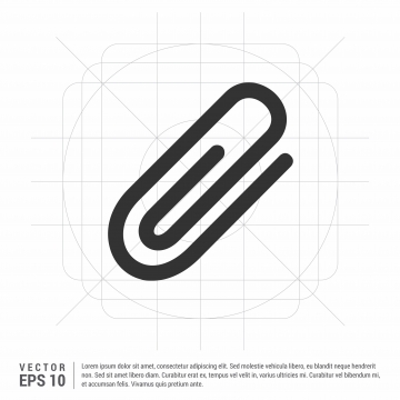 Paper Clip Vector at Vectorified.com | Collection of Paper Clip Vector ...