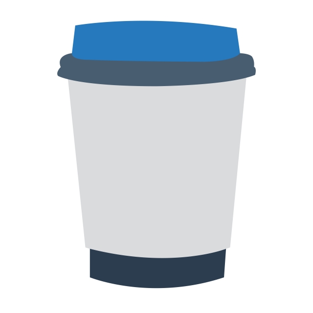 640x640 Paper Cup Vector Cup, Paper, Coffee Png And Vector