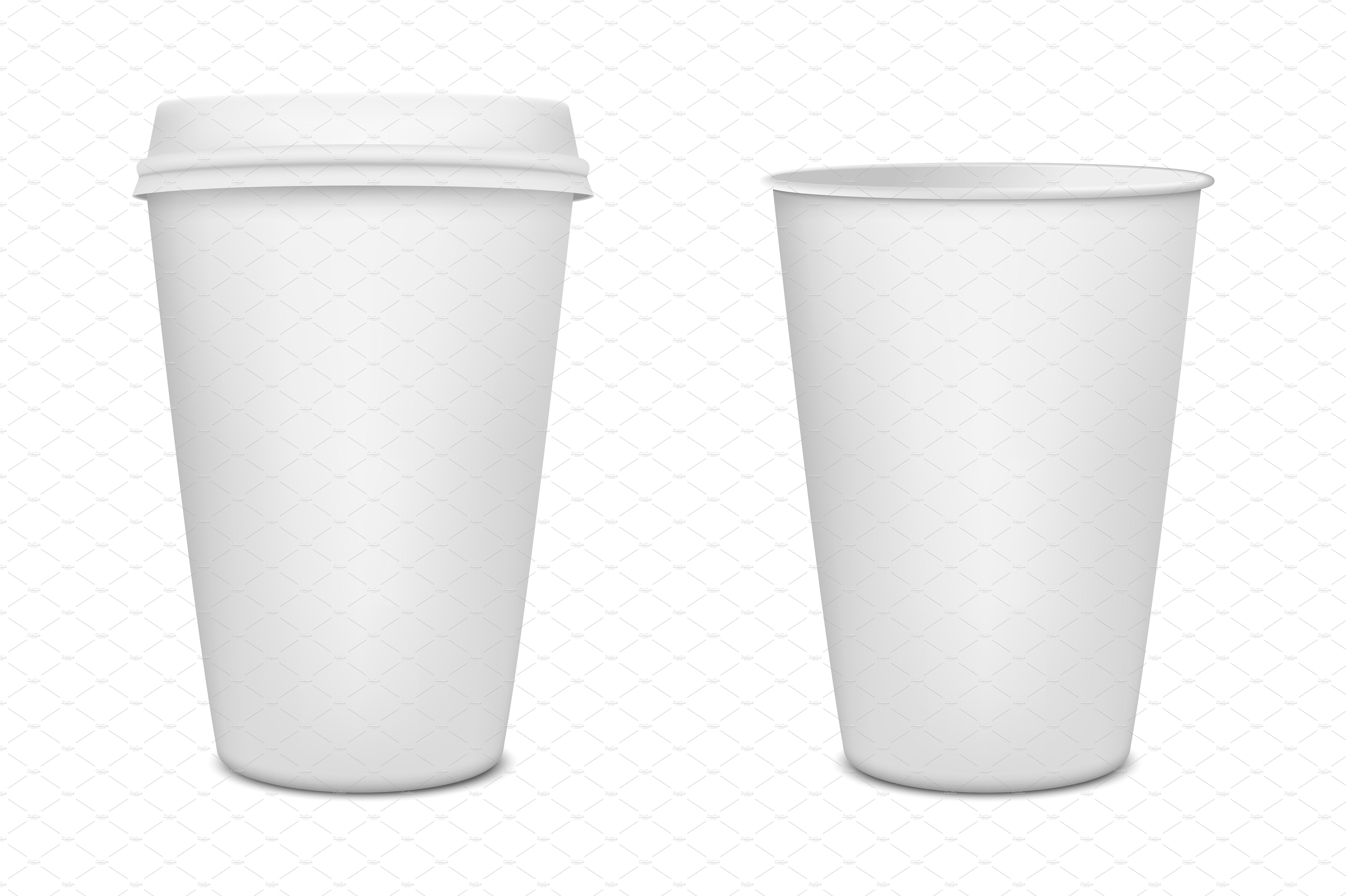 6500x4328 Paper Coffee Cup Vector Set